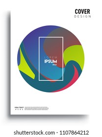 Covers background template with Abstract colorful design and modern abstract pattern. Vector templates for modern design, cover, template, decorated, brochure.