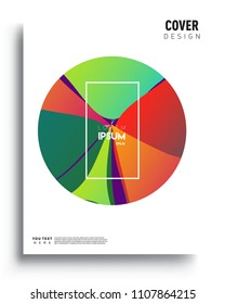 Covers background template with Abstract colorful design and modern abstract pattern. Vector templates for modern design, cover, template, decorated, brochure.