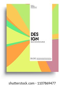 Covers background template with Abstract colorful design and modern abstract pattern. Vector templates for modern design, cover, template, decorated, brochure.