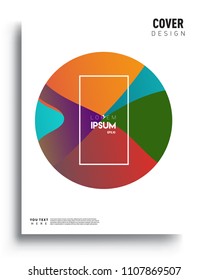 Covers background template with Abstract colorful design and modern abstract pattern. Vector templates for modern design, cover, template, decorated, brochure.