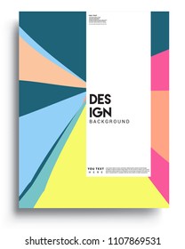 Covers background template with Abstract colorful design and modern abstract pattern. Vector templates for modern design, cover, template, decorated, brochure.