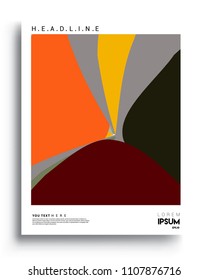 Covers background template with Abstract colorful design and modern abstract pattern. Vector templates for modern design, cover, template, decorated, brochure.