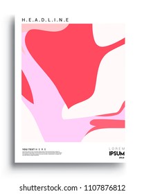 Covers background template with Abstract colorful design and modern abstract pattern. Vector templates for modern design, cover, template, decorated, brochure.