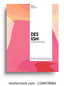Covers background template with Abstract colorful design and modern abstract pattern. Vector templates for modern design, cover, template, decorated, brochure.