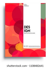 Covers background template with Abstract colorful design and modern abstract pattern. Vector templates for modern design, cover, template, decorated, brochure.