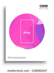 Covers background template with Abstract colorful design and modern abstract pattern. Vector templates for modern design, cover, template, decorated, brochure.