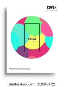 Covers background template with Abstract colorful design and modern abstract pattern. Vector templates for modern design, cover, template, decorated, brochure.