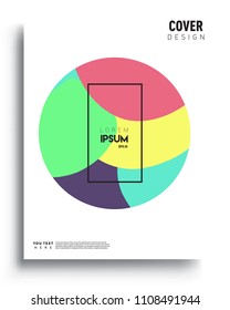 Covers background template with Abstract colorful design and modern abstract pattern. Vector templates for modern design, cover, template, decorated, brochure.