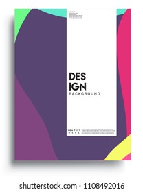 Covers background template with Abstract colorful design and modern abstract pattern. Vector templates for modern design, cover, template, decorated, brochure.