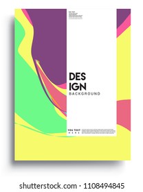 Covers background template with Abstract colorful design and modern abstract pattern. Vector templates for modern design, cover, template, decorated, brochure.