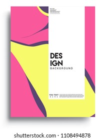 Covers background template with Abstract colorful design and modern abstract pattern. Vector templates for modern design, cover, template, decorated, brochure.
