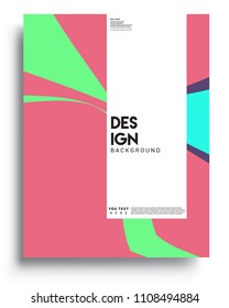 Covers background template with Abstract colorful design and modern abstract pattern. Vector templates for modern design, cover, template, decorated, brochure.