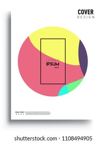 Covers background template with Abstract colorful design and modern abstract pattern. Vector templates for modern design, cover, template, decorated, brochure.