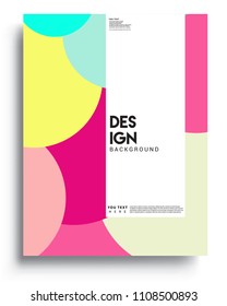 Covers background template with Abstract colorful design and modern abstract pattern. Vector templates for modern design, cover, template, decorated, brochure.