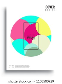 Covers background template with Abstract colorful design and modern abstract pattern. Vector templates for modern design, cover, template, decorated, brochure.