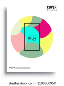 Covers background template with Abstract colorful design and modern abstract pattern. Vector templates for modern design, cover, template, decorated, brochure.