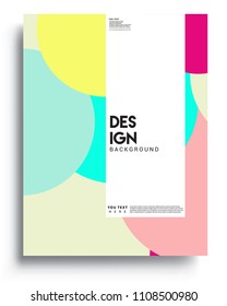 Covers background template with Abstract colorful design and modern abstract pattern. Vector templates for modern design, cover, template, decorated, brochure.