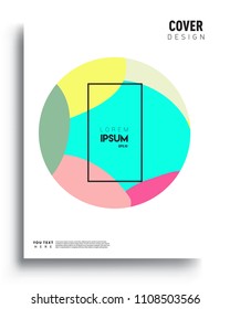 Covers background template with Abstract colorful design and modern abstract pattern. Vector templates for modern design, cover, template, decorated, brochure.