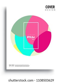 Covers background template with Abstract colorful design and modern abstract pattern. Vector templates for modern design, cover, template, decorated, brochure.