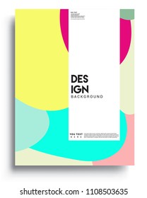 Covers background template with Abstract colorful design and modern abstract pattern. Vector templates for modern design, cover, template, decorated, brochure.