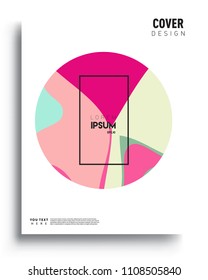 Covers background template with Abstract colorful design and modern abstract pattern. Vector templates for modern design, cover, template, decorated, brochure.