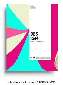 Covers background template with Abstract colorful design and modern abstract pattern. Vector templates for modern design, cover, template, decorated, brochure.