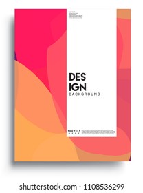 Covers background template with Abstract colorful design and modern abstract pattern. Vector templates for modern design, cover, template, decorated, brochure.