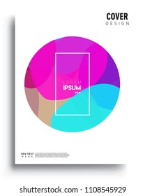 Covers background template with Abstract colorful design and modern abstract pattern. Vector templates for modern design, cover, template, decorated, brochure.