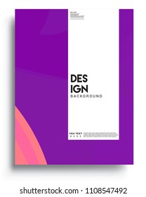 Covers background template with Abstract colorful design and modern abstract pattern. Vector templates for modern design, cover, template, decorated, brochure.