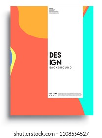 Covers background template with Abstract colorful design and modern abstract pattern. Vector templates for modern design, cover, template, decorated, brochure.