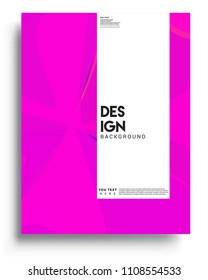 Covers background template with Abstract colorful design and modern abstract pattern. Vector templates for modern design, cover, template, decorated, brochure.