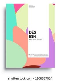 Covers background template with Abstract colorful design and modern abstract pattern. Vector templates for modern design, cover, template, decorated, brochure.