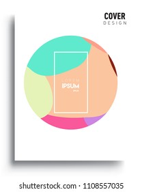 Covers background template with Abstract colorful design and modern abstract pattern. Vector templates for modern design, cover, template, decorated, brochure.