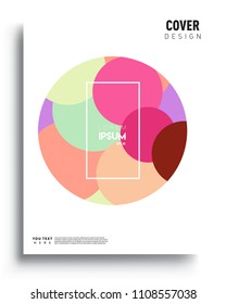Covers background template with Abstract colorful design and modern abstract pattern. Vector templates for modern design, cover, template, decorated, brochure.