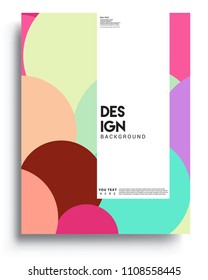 Covers background template with Abstract colorful design and modern abstract pattern. Vector templates for modern design, cover, template, decorated, brochure.