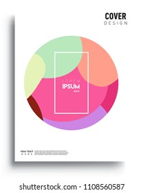 Covers background template with Abstract colorful design and modern abstract pattern. Vector templates for modern design, cover, template, decorated, brochure.