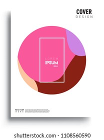 Covers background template with Abstract colorful design and modern abstract pattern. Vector templates for modern design, cover, template, decorated, brochure.