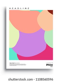 Covers background template with Abstract colorful design and modern abstract pattern. Vector templates for modern design, cover, template, decorated, brochure.