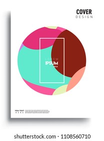 Covers background template with Abstract colorful design and modern abstract pattern. Vector templates for modern design, cover, template, decorated, brochure.