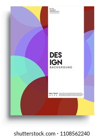 Covers background template with Abstract colorful design and modern abstract pattern. Vector templates for modern design, cover, template, decorated, brochure.