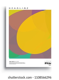 Covers background template with Abstract colorful design and modern abstract pattern. Vector templates for modern design, cover, template, decorated, brochure.