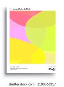 Covers background template with Abstract colorful design and modern abstract pattern. Vector templates for modern design, cover, template, decorated, brochure.