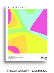 Covers background template with Abstract colorful design and modern abstract pattern. Vector templates for modern design, cover, template, decorated, brochure.
