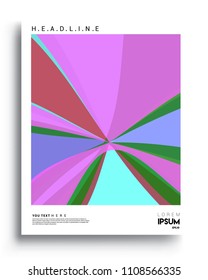 Covers background template with Abstract colorful design and modern abstract pattern. Vector templates for modern design, cover, template, decorated, brochure.