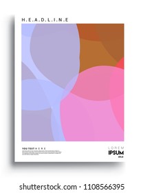 Covers background template with Abstract colorful design and modern abstract pattern. Vector templates for modern design, cover, template, decorated, brochure.