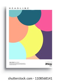 Covers background template with Abstract colorful design and modern abstract pattern. Vector templates for modern design, cover, template, decorated, brochure.