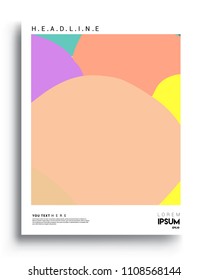 Covers background template with Abstract colorful design and modern abstract pattern. Vector templates for modern design, cover, template, decorated, brochure.
