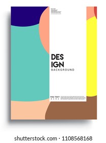 Covers background template with Abstract colorful design and modern abstract pattern. Vector templates for modern design, cover, template, decorated, brochure.