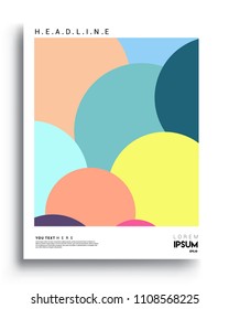 Covers background template with Abstract colorful design and modern abstract pattern. Vector templates for modern design, cover, template, decorated, brochure.