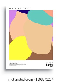 Covers background template with Abstract colorful design and modern abstract pattern. Vector templates for modern design, cover, template, decorated, brochure.